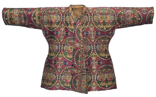 child's silk coat, 8th century