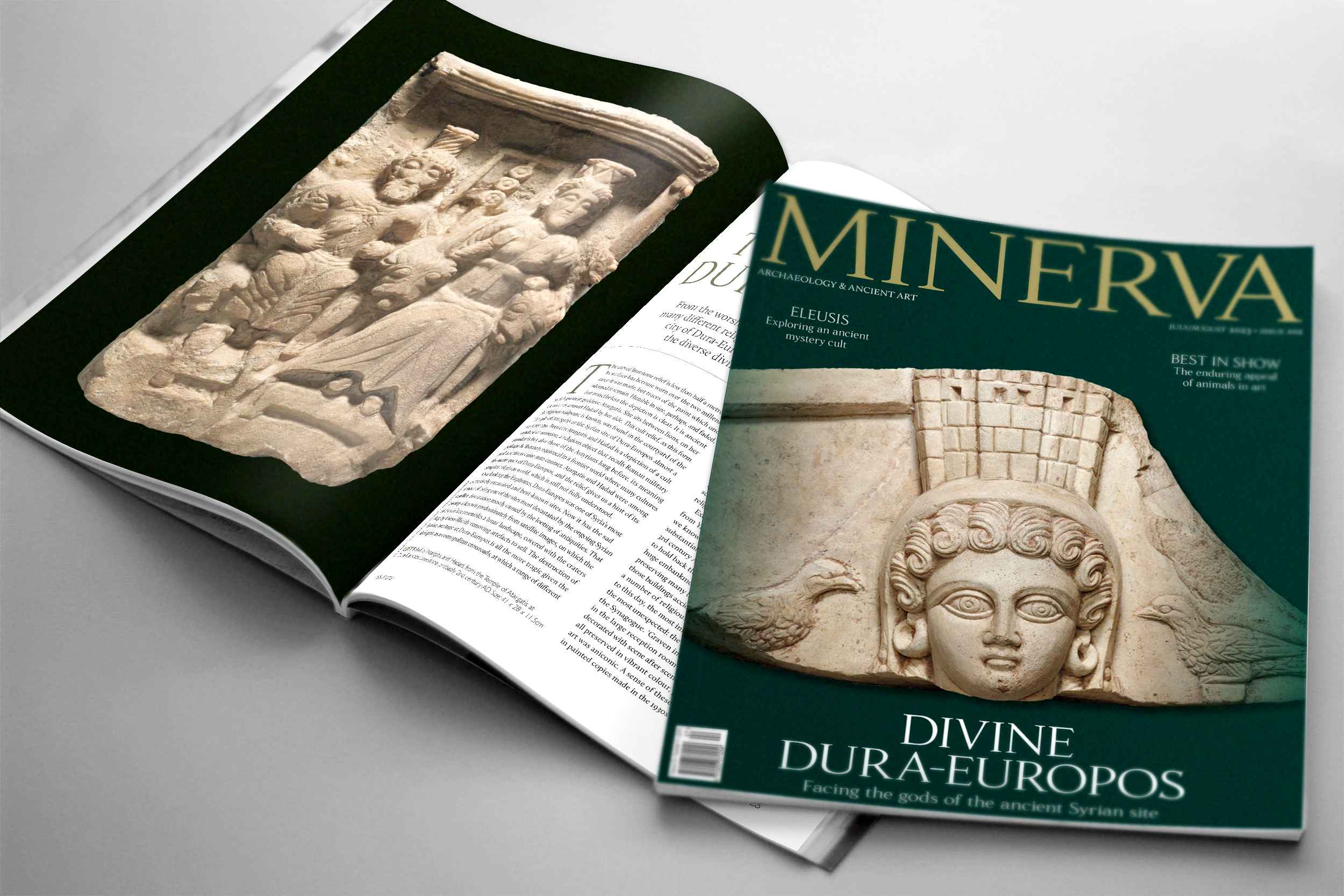 Luxor temple magazine pages